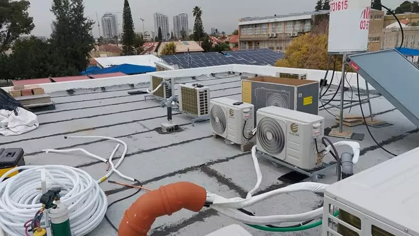 התקנת מזגנים בבניינים